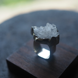 quartz silver ring (shunka) 3枚目の画像