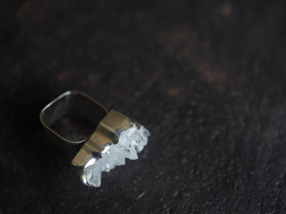 quartz silver ring (shunka) 11枚目の画像