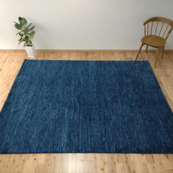 天然ラグ　ガゼニベカール　ソファ前　玄関　124×79 薄水色 天然ラグ ガゼニベカール ソファ前 玄関 124×79 薄水色 ラグ ブルー