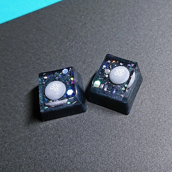 銀河海月キーキャップ 2枚目の画像