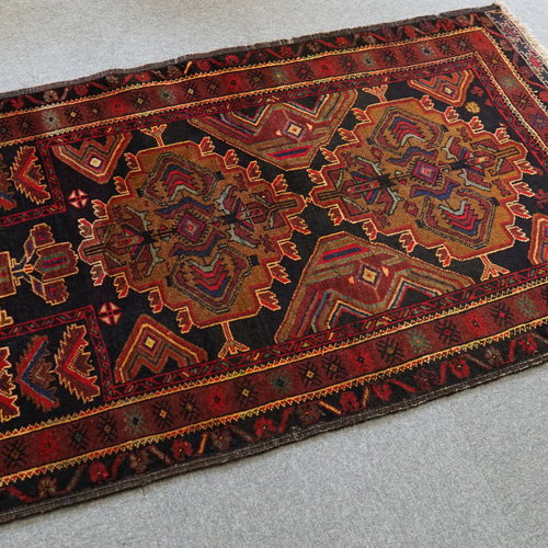 148×84cm トライバル ラグ ヴィンテージ 絨毯 ペルシャ 148×84cm トライバル ラグ ヴィンテージ 絨毯 ペルシャ