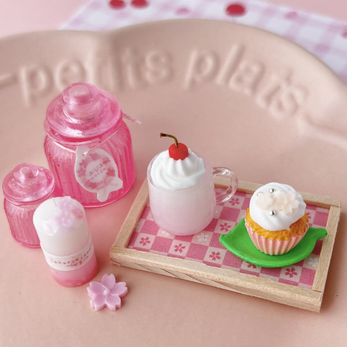 桜の雑貨&スイーツセット＊ミニチュア その他置物 roco＊jam 通販