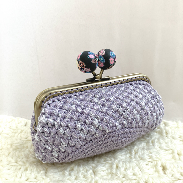 TIMIDE ネコ ポーチ 猫 ハンドメイド がま口 チャトラ TIMIDE ネコ