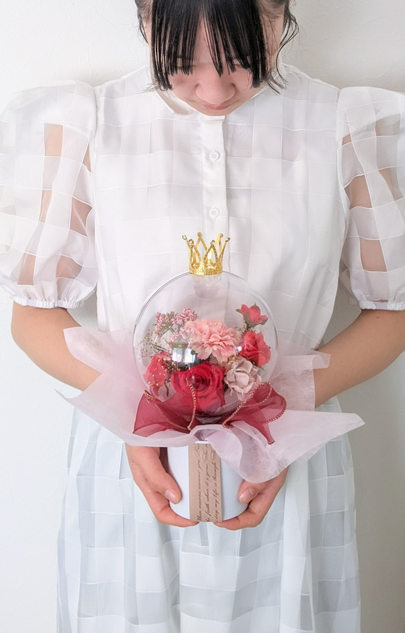 バルーンフラワー♡フラワーバルーンアクリル♡アクリルバルーン
