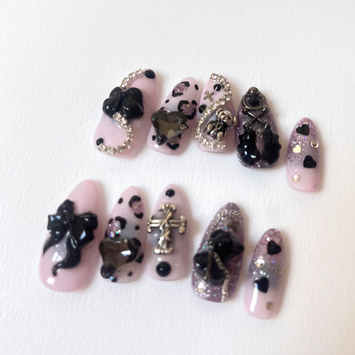 地雷系ネイルチップ ネイルチップ（つけ爪） Aruru Nail 通販