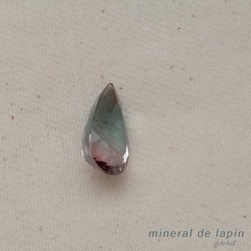 バイカラー トルマリン ルース 3.35カラット 天然石 mineral de