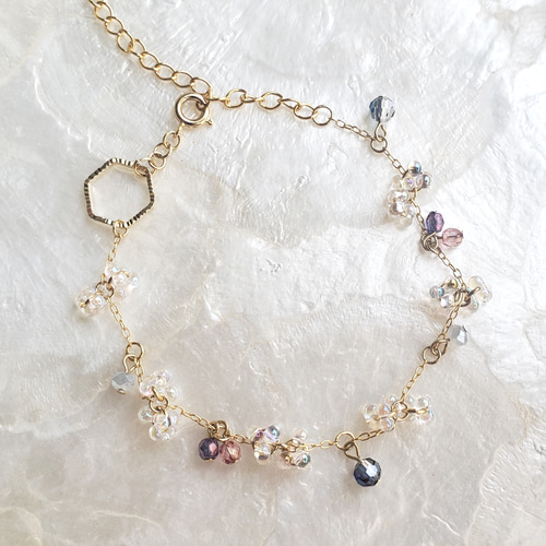 六角ブレスレット＊チャーム ブレスレット うさうに 通販 17432673