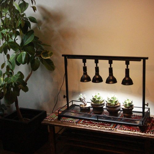 mini植物棚 (ダクトレール付き) 棚・シェルフ・ラック limiron mini植物棚 (ダクトレール付き) 棚・シェルフ・ラック limiron