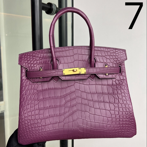 高級革 クロコダイル バッグ ワニ革 腹革センター取り レディース