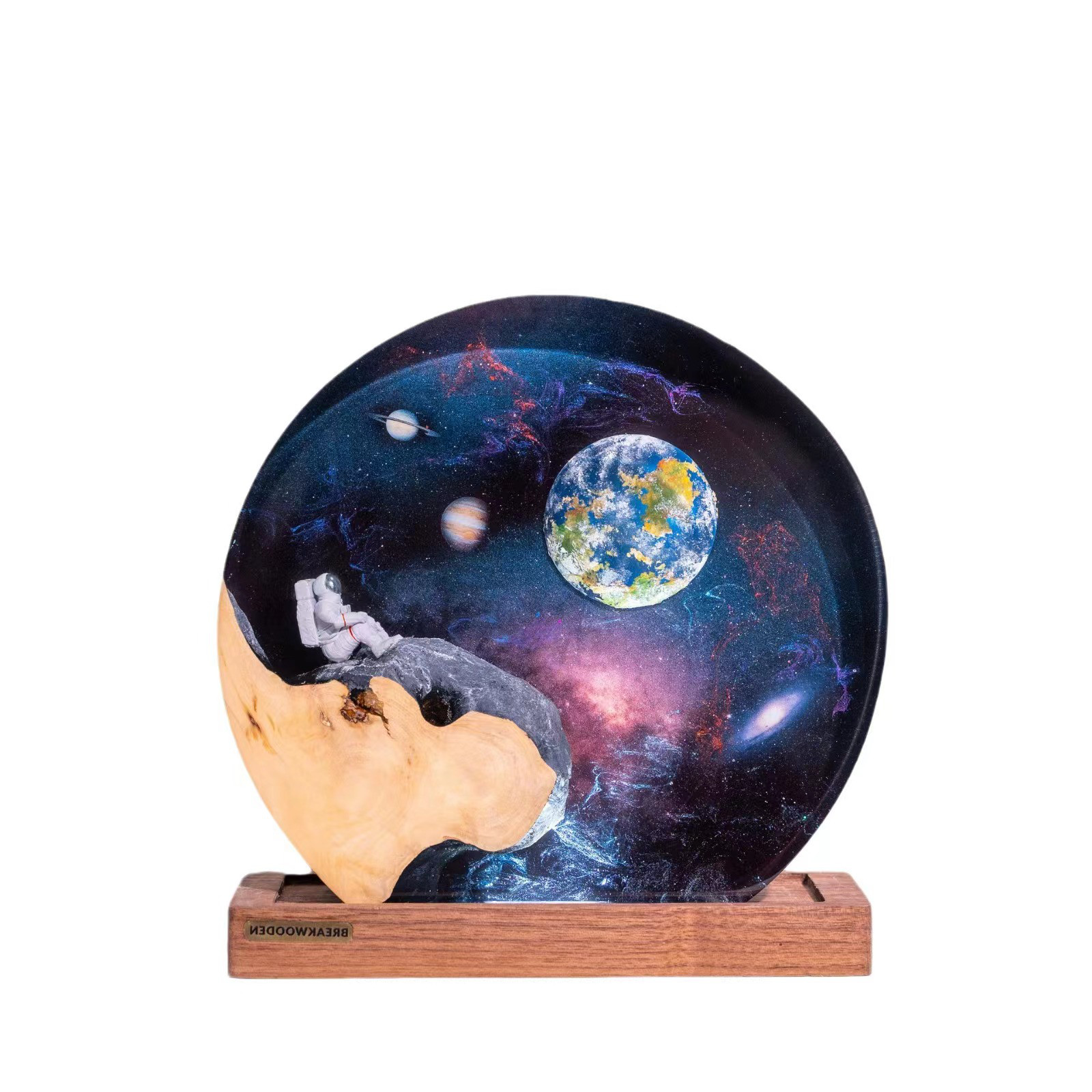 卓上照明 行灯 コスモノート 銀河 ライト スタンドライト 宇宙アート レジンアート 装飾 飾り 新居祝い 母の日