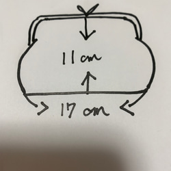 がま口ポーチ　即発送　爽やか可愛いポーチ　お化粧ポーチに　おしゃれ可愛いポーチ　2024creema限定 5枚目の画像