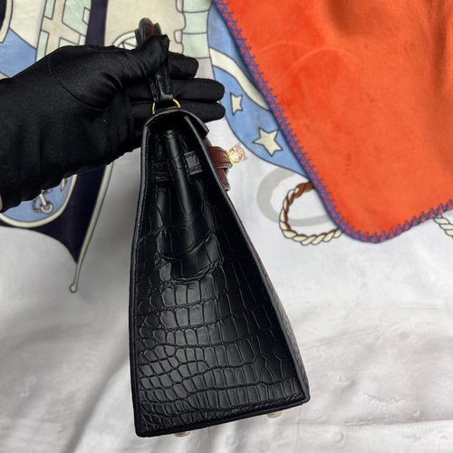 高品質 クロコダイルレザー トートバッグワニ革 レディース ショルダー