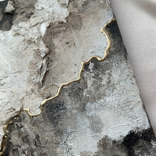 テクスチャー アート 絵画 インテリア ニュアンス 海外 雑貨 抽象画