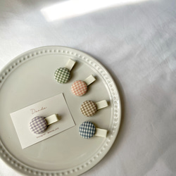 雪こんこん♡2.7センチくるみボタン♡ヘアゴム2点セット 雪こんこん♡2.7センチくるみボタン♡ヘアゴム2点セット