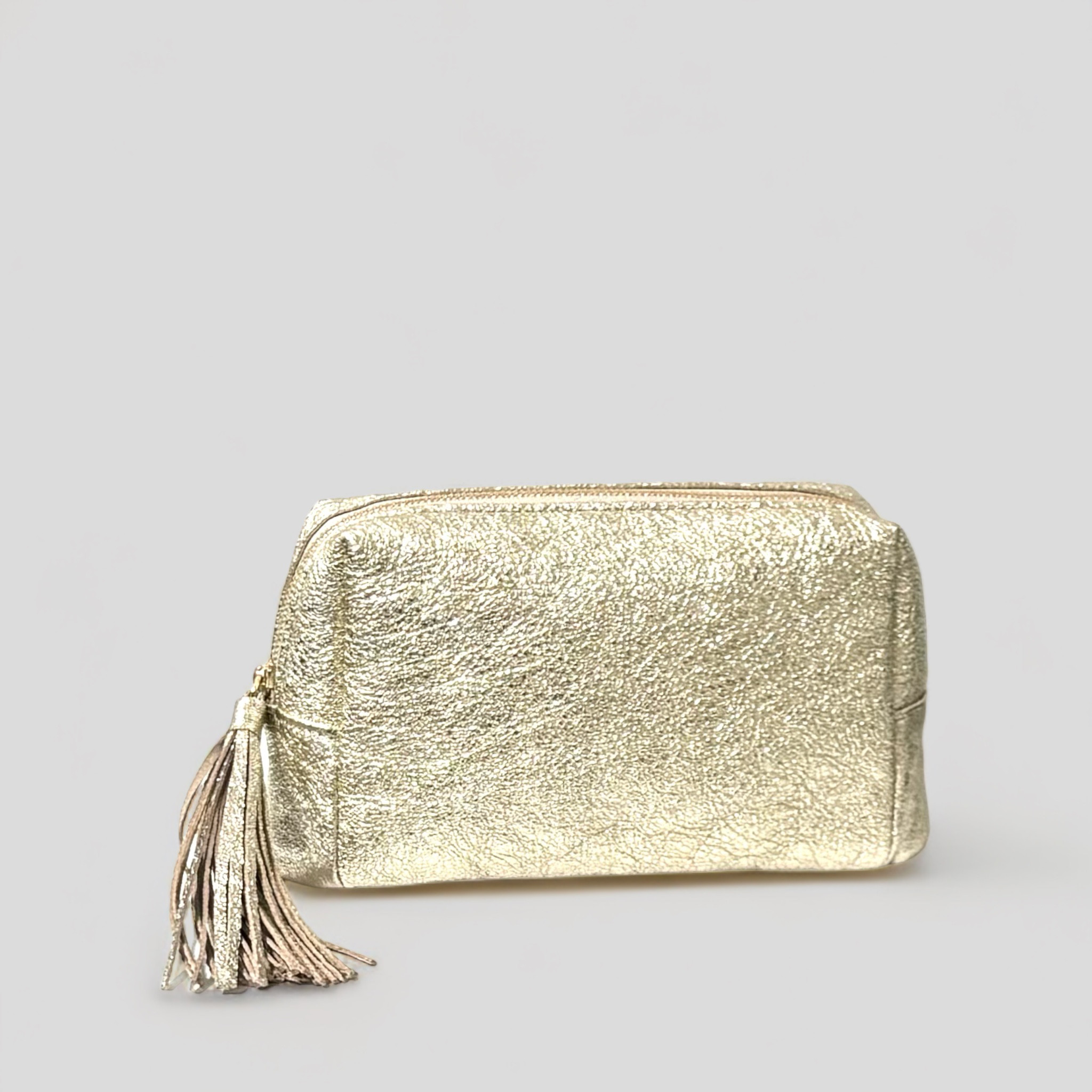 ティッシュポケットポーチ／ゴールド 10,800円