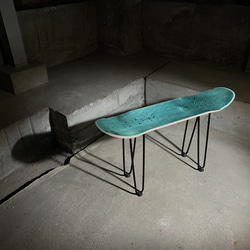スケートボード　スケボー　テーブル　椅子　イス　チェア　ベンチ　サイドテーブル　コーヒーテーブル　ミニテーブル　98 8枚目の画像