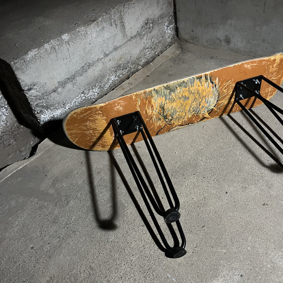 スケートボード　スケボー　テーブル　椅子　イス　チェア　ベンチ　サイドテーブル　コーヒーテーブル　ミニテーブル　96 10枚目の画像