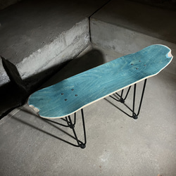 スケートボード　スケボー　テーブル　椅子　イス　チェア　ベンチ　サイドテーブル　コーヒーテーブル　ミニテーブル　95 3枚目の画像