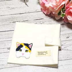 携帯用 ボックスティッシュケース 動物ワッペン 猫 黒猫 その他
