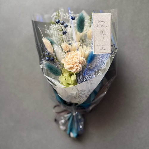 小さめの花束《Creema限定》プリザーブドフラワー 花束 ドライフラワー