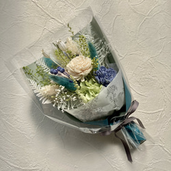 Creema限定　プリザーブドフラワー　花束　ドライフラワー　入学式　母の日　誕生日　発表会　プチギフト　 4枚目の画像