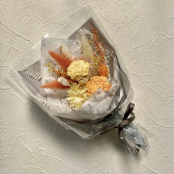 Creema限定　プリザーブドフラワー　花束　ドライフラワー　入学式　母の日　誕生日　発表会　プチギフト　 5枚目の画像