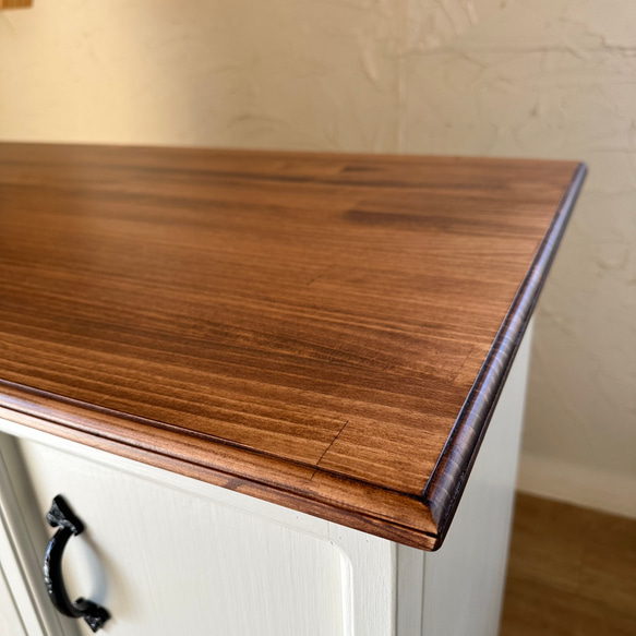 北英 キッチンカウンター A/防汚コーティング済み/チェスト/間仕切り/収納ラック/北欧/サロン 什器/英国/おしゃれ/ 春風