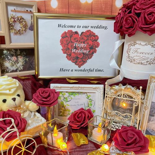 受注製作 No.1274 ウェルカムスペース 結婚式 まとめ売り ウェルカム