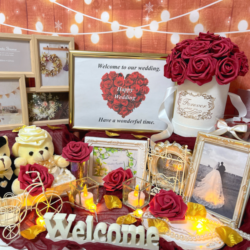 受注製作 No.1274 ウェルカムスペース 結婚式 まとめ売り ウェルカム