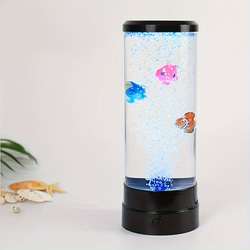 ナイトライト ミニ 水槽 クマノミ 海洋生物 おしゃれ かわいい USB コンパクト 間接照明 cht-1727 7枚目の画像