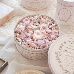 1点限定 プリザーブドフラワー インテリア雑貨 シャビーピンクの