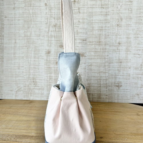 a01 期間限定価格¥12500→¥10000デニムリメイク ワンショルダーバッグ  