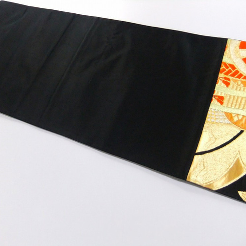 16)1877】和柄65cm/御所車文様/タペストリー・テーブルランナー等/和風