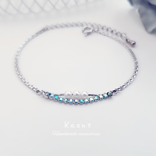 スワロフスキー　パールブレスレット SWAROVSKI スワロフスキー Remix パールブレス 追跡送料関税込