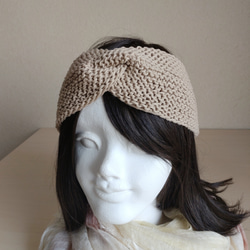 10%OFF】ブリオッシュ編みのたっぷりマフラー ミックスブラウン