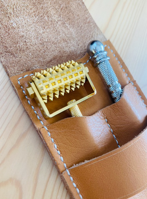 レザー輪針ケース