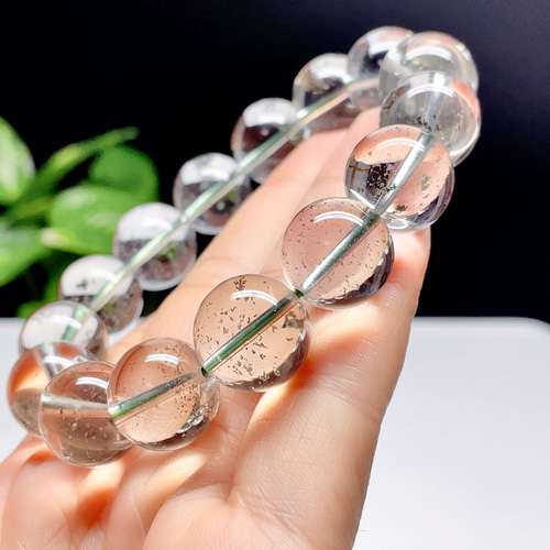 ヒマラヤ水晶ブレスレット天然石マニカランクォーツ 【超高品質】 2