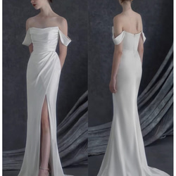 ウェディングドレス チュールドレス カラードレス カステラ