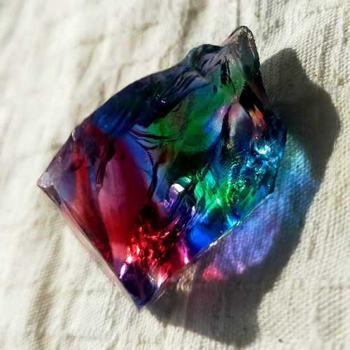 アンダラクリスタル レッド ブルー クリア 1粒 ＜要事前コメント