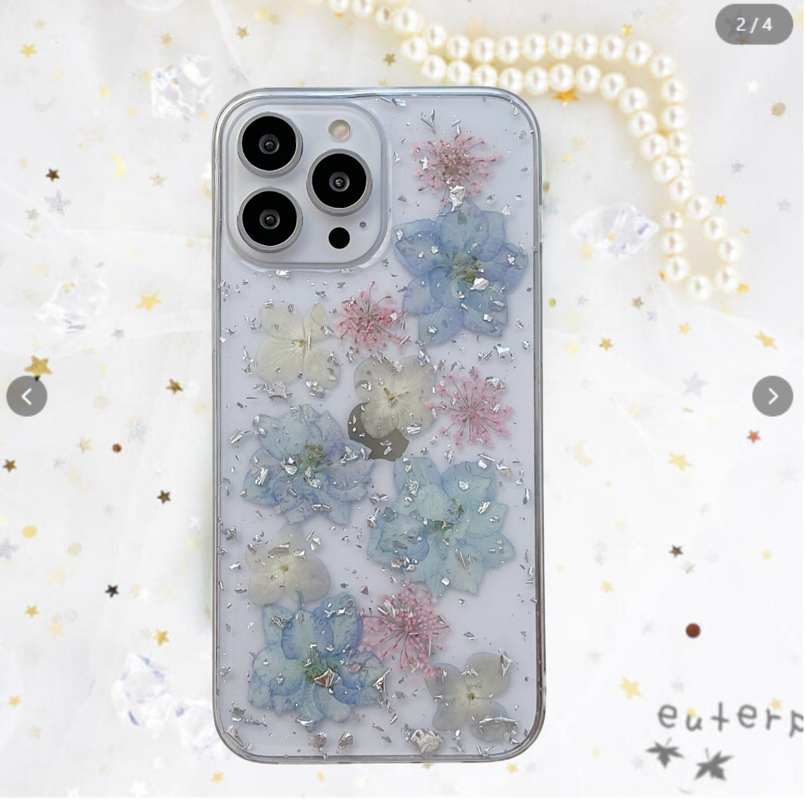 押し花スマホケース♡アートギャラリー