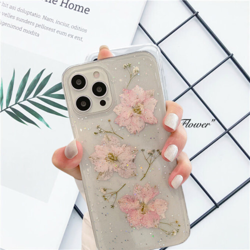 全機種対応 iPhone15手作♂iPhone押し花スマホケースiPhone14pro