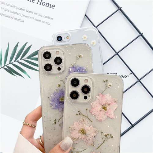 全機種対応 iPhone15手作♂iPhone押し花スマホケースiPhone14pro