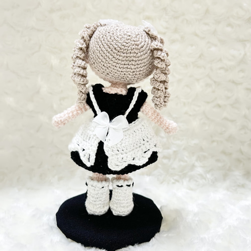 編みぐるみドール メイドさん あみぐるみ みっち 通販 17436625