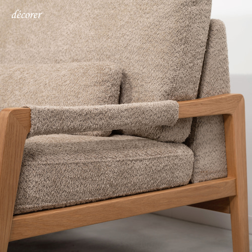 【送料無料】【2人掛け】ベンチソファ ファブリック PVCレザー 天然木 b11fb149e3416b38b966e502cfcc45