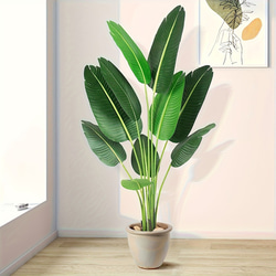 フェイクグリーン リアル 質感 おしゃれ かわいい インテリア 防水 人工 観葉植物 ポット 付き 造花 ch-1490 3枚目の画像