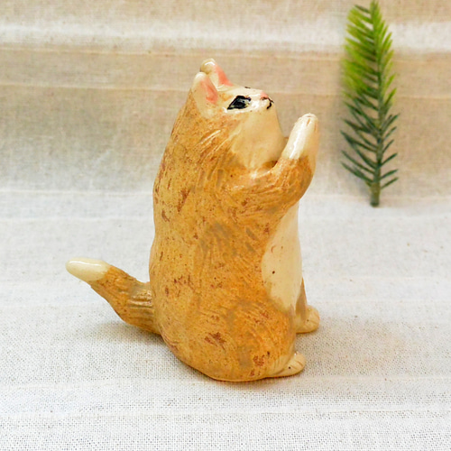 楽天市場】【ニコアンティーク×ご縁猫 招き猫 梅（うめ）】 4号