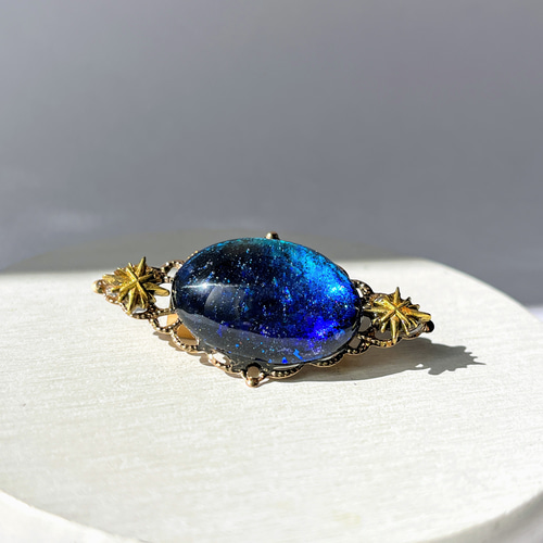 ベツレヘムの魔法石ブローチ / 魔法具 / ファンタジー ブローチ 華昇