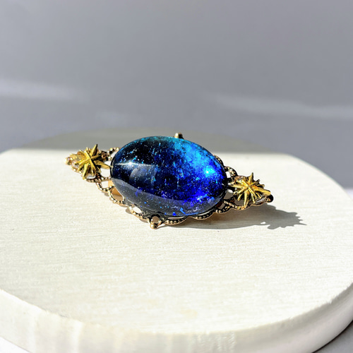 ベツレヘムの魔法石ブローチ / 魔法具 / ファンタジー ブローチ 華昇