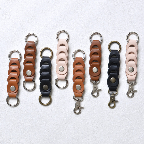 レザーチェーン キーホルダー キーホルダー 8NOJI LEATHER 通販