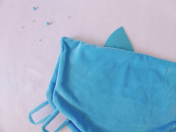 【海洋夢境】寵物貓咪 鯊魚斗篷 被子 毯子 第1張的照片